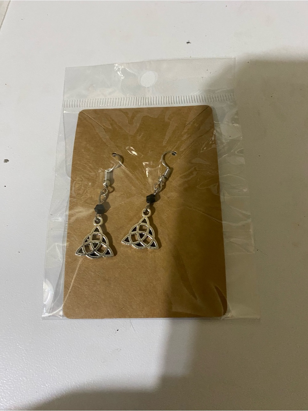 Celtic Trinity Knot Dangle Earrings - Women costume Jewelry